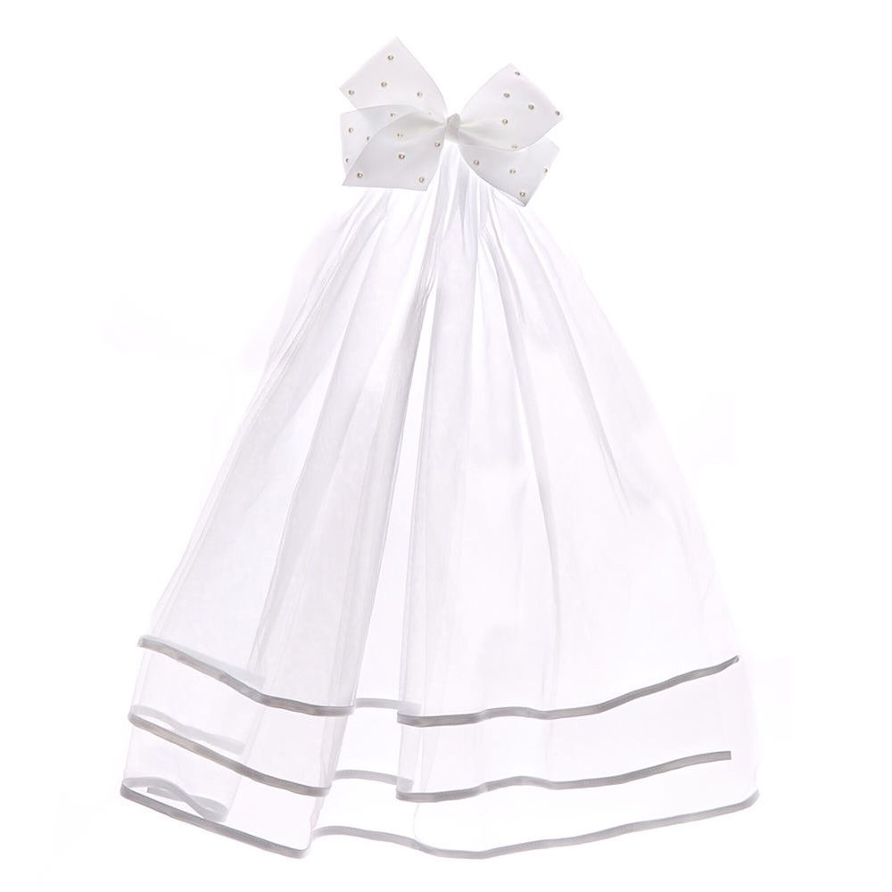 Bridal Veil with bow